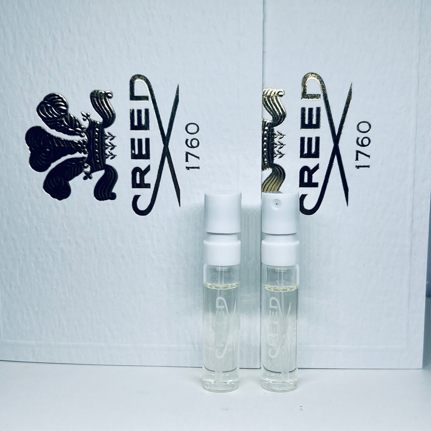 2 Creed Love in White For Summer Eau de Parfum Sample Spray 2ml