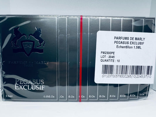 Parfums De Marly Pegasus Exclusif Eau de Parfum x 10 Sample Spray 1.5ml Ea