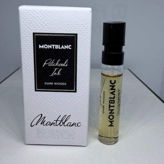 Montblanc Patchouli Ink Dark Woods EDP Sample Spray 2ml