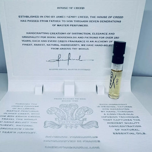CREED VIKING Eau De Parfum For Men Sample Spray Vial 1.7ml