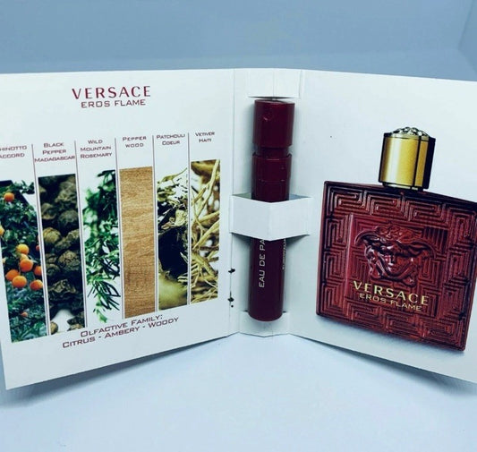 Versace Eros Flame Eau de Parfum Sample Spray 1ml