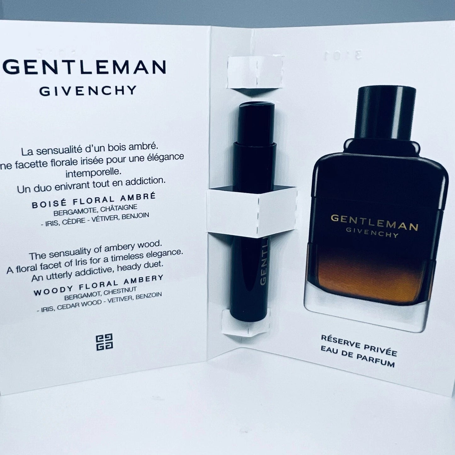 10 Givenchy Gentleman Reserve Privée Eau de Parfum Samples Spray 1ml / 0.03oz