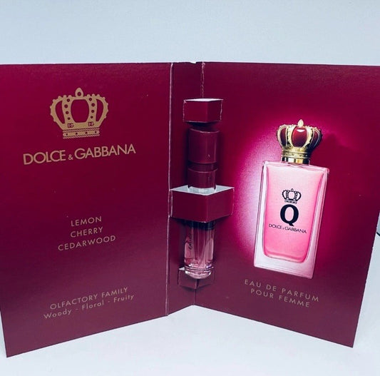 Dolce & Gabbana Q Eau de Parfum Sample Spray 1.5ml