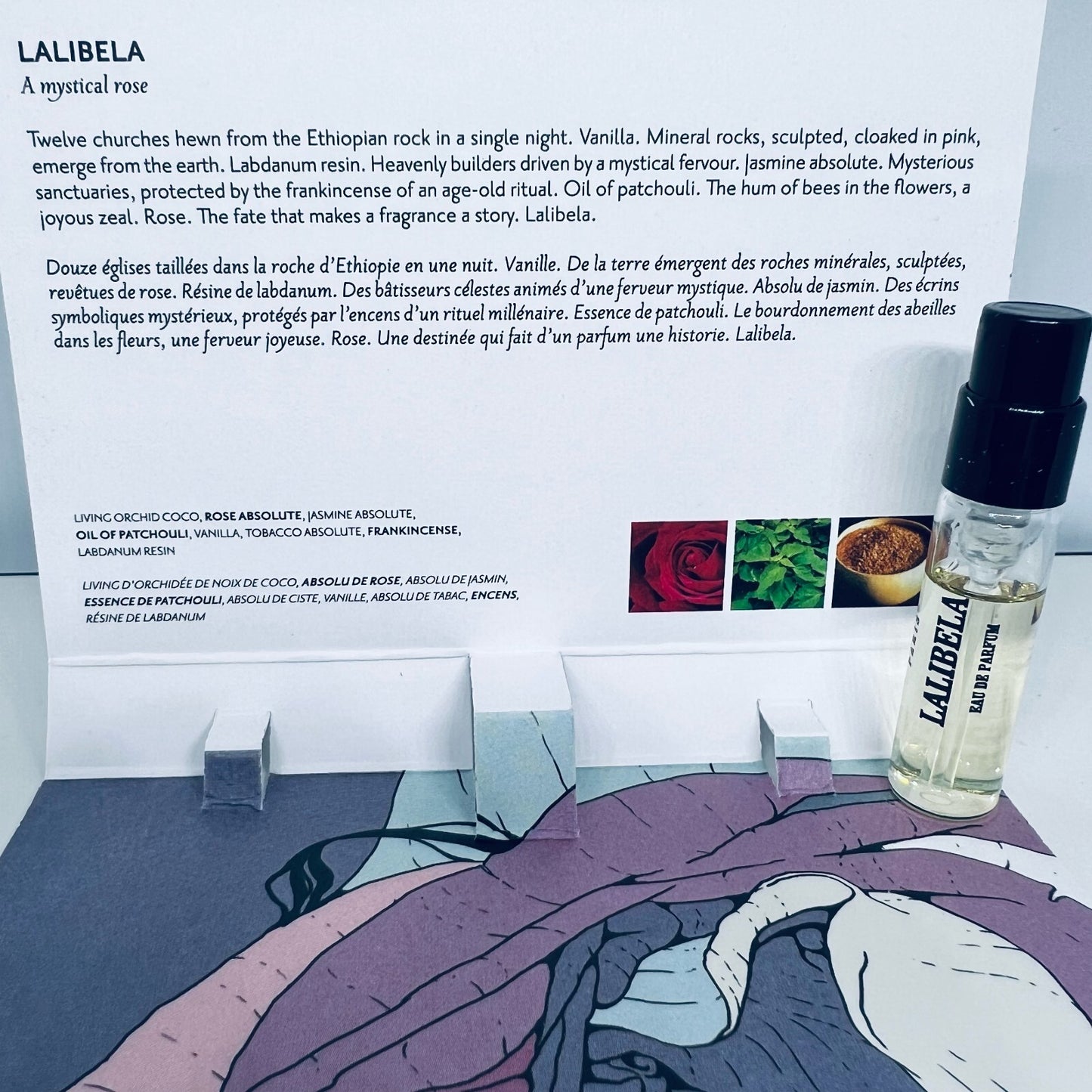 Memo Paris Lalibela Eau de Parfum Sample Spray Vial 1.5ml / 0.05 oz