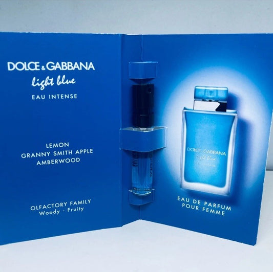 Dolce & Gabbana Light Blue Eau Intense Pour Femme Sample Spray 1.5ml