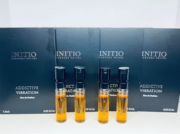 Addictive Vibration By Initio EDP 1.5ml x4 Perfume Sample Spray