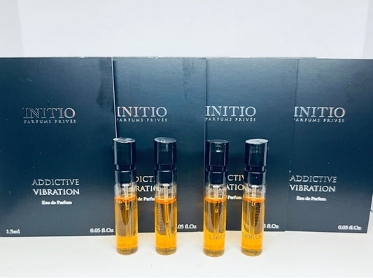 Addictive Vibration By Initio EDP 1.5ml x4 Perfume Sample Spray