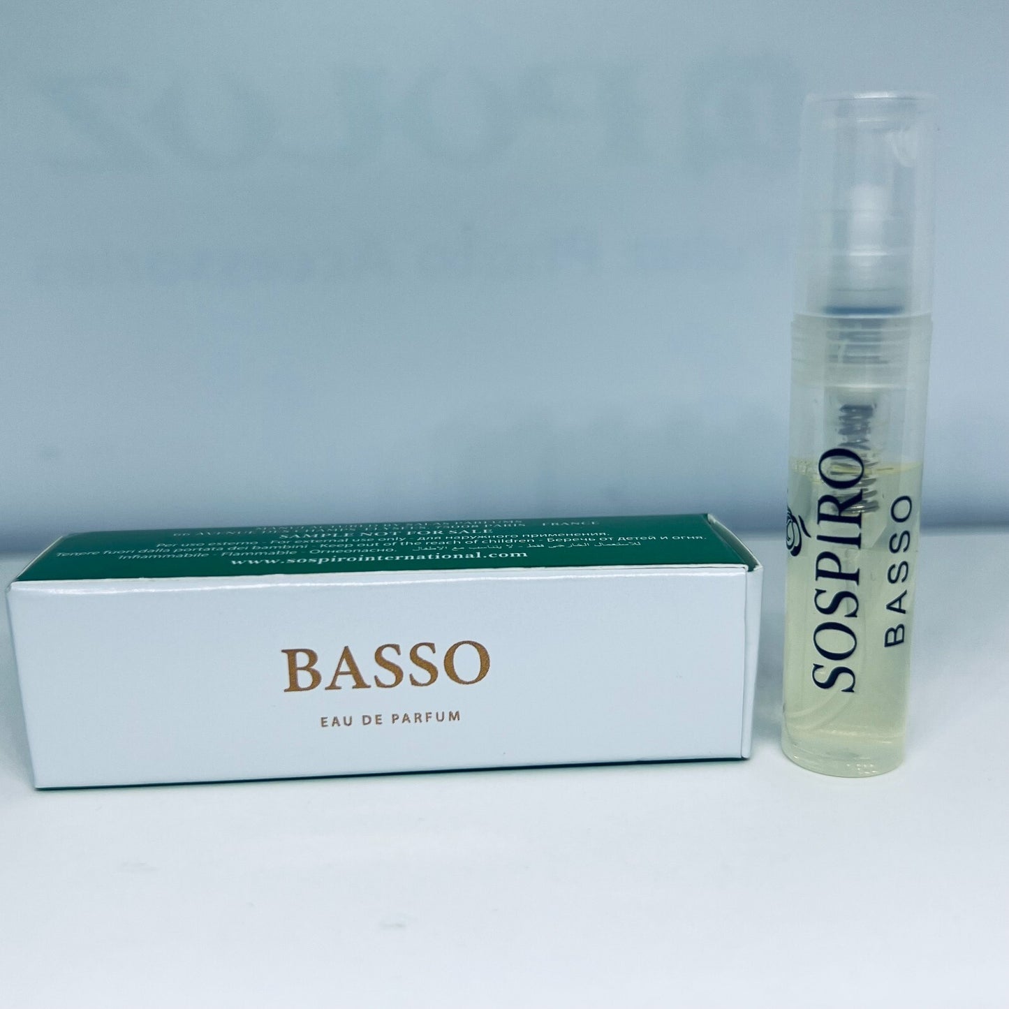 Sospiro Perfumes Basso Eau De Perfume Spray Sample 2ml/0.06oz