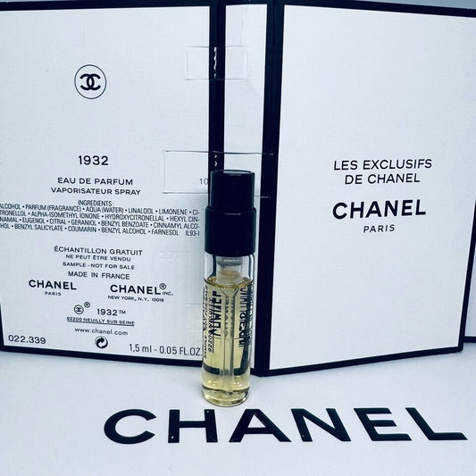 Chanel Les Exclusifs 1932 Eau De Parfum Sample Spray 1.5ml / 0.05fl.oz