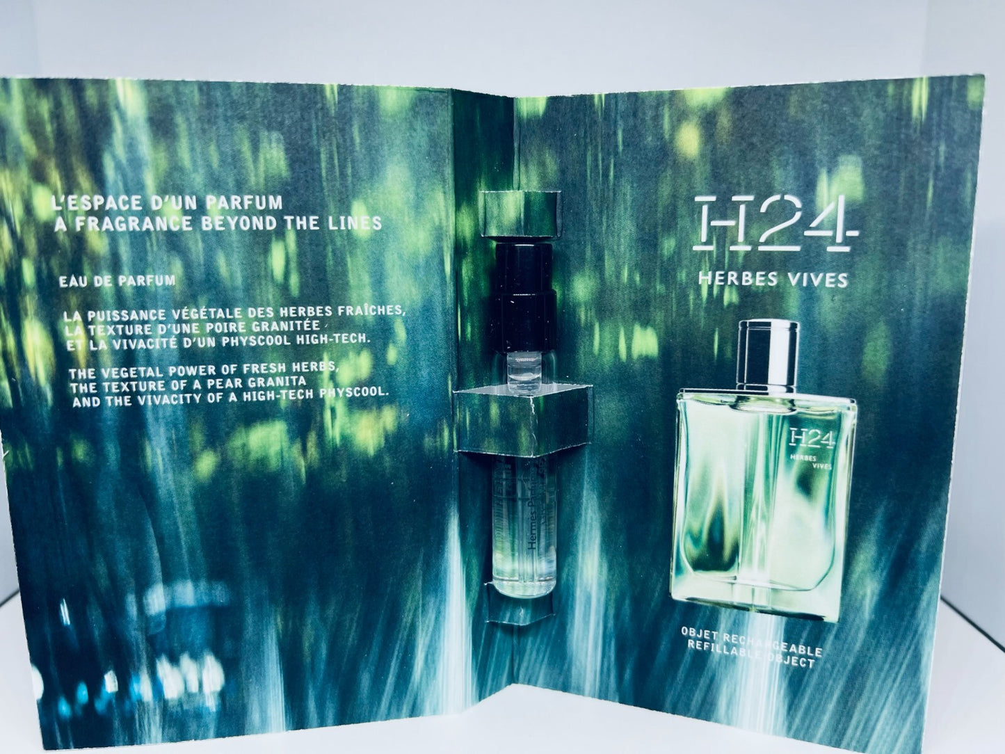Hermes Cologne Collection Sample Spray Vials 9Pc Set