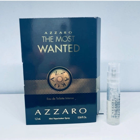 Azzaro The Most Wanted Eau de Toilette Intense Sample Spray 1.2ml