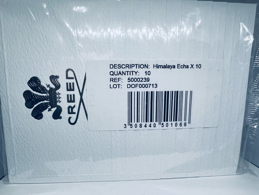 10x CREED Himalaya Eau de Parfum Official Card Sample Spray 1.7ml