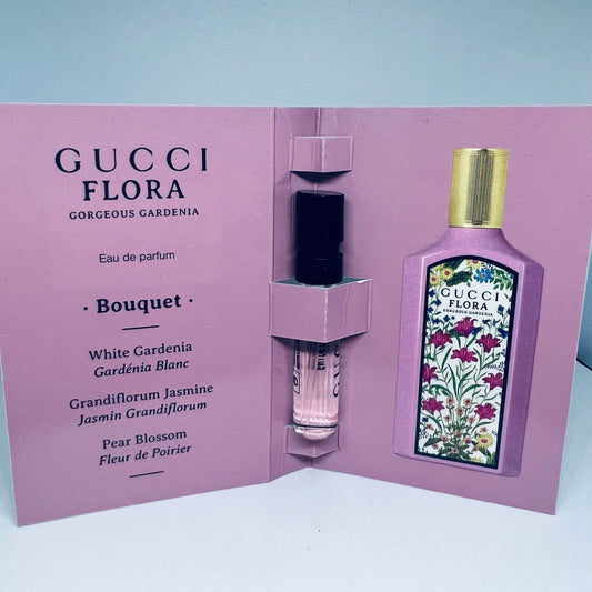 Gucci Flora Gorgeous Women Perfume Collection Sample Spray 5Pc Set