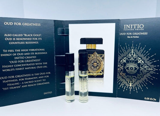 2 Initio Oud For Greatness EDP Sample Spray 1.5ml
