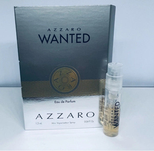 Azzaro Wanted Eau de Parfum Sample Spray 1.2ml