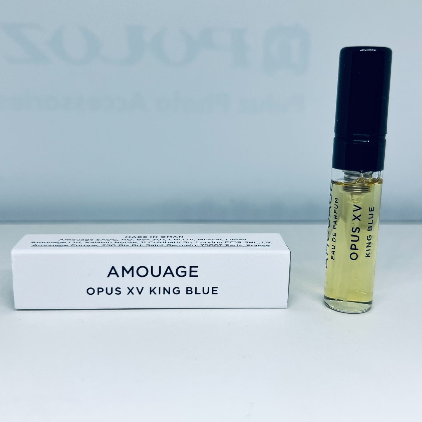 Amouage Opus XV King Blue Eau de Parfum EDP Sample Spray 2ml