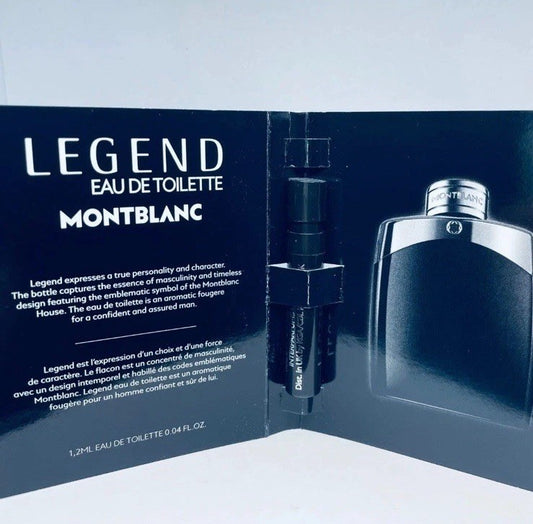 Montblanc Legend Eau De Toilette Sample Spray 1.2ml