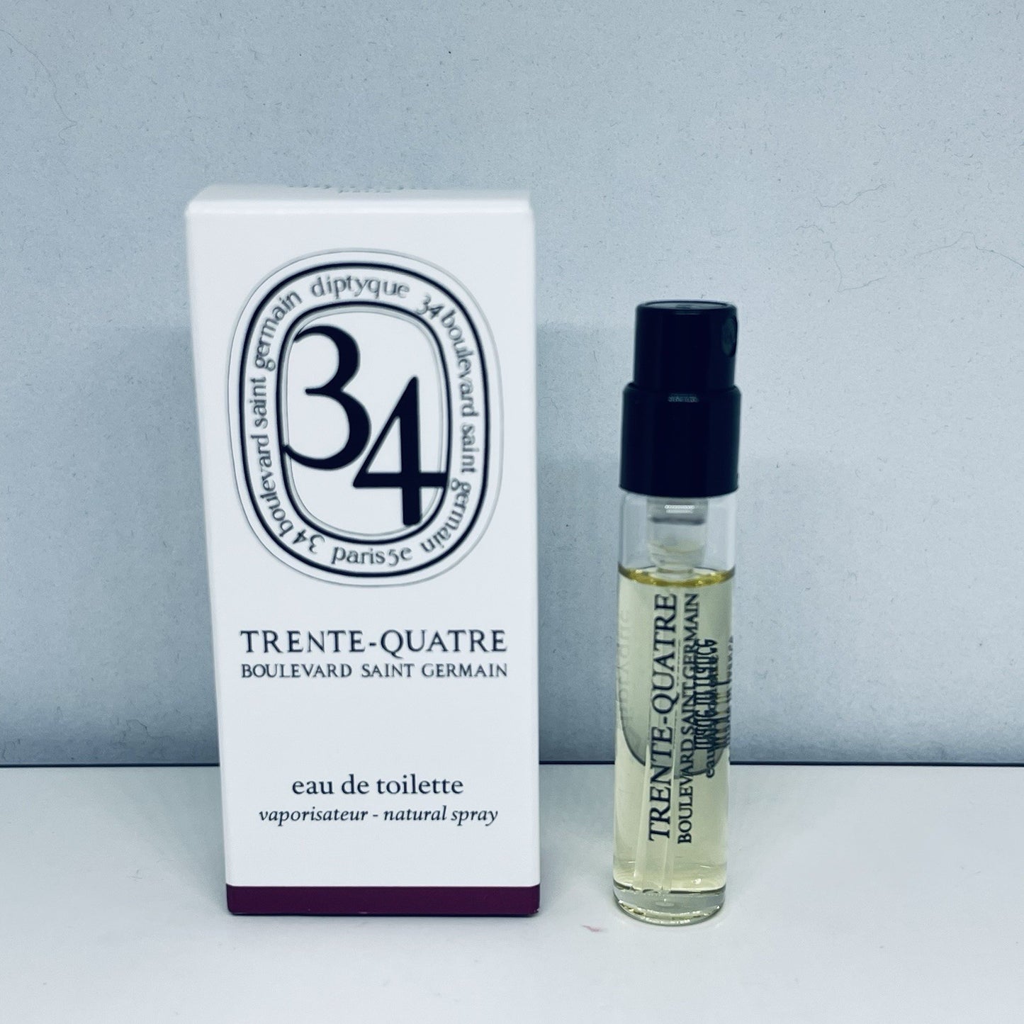 Diptyque 34 BOULEVARD Saint Germain EDT 2ml/0.06oz. FACTORY SEALED