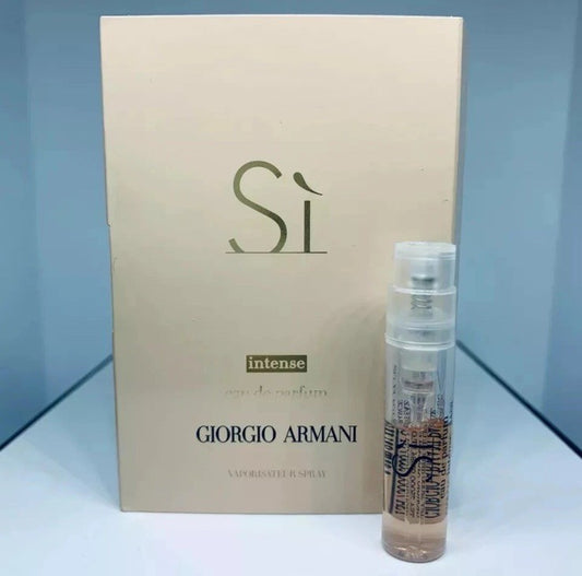 Giorgio Armani Si Eau de Parfum Intense Sample Spray 1.2ml