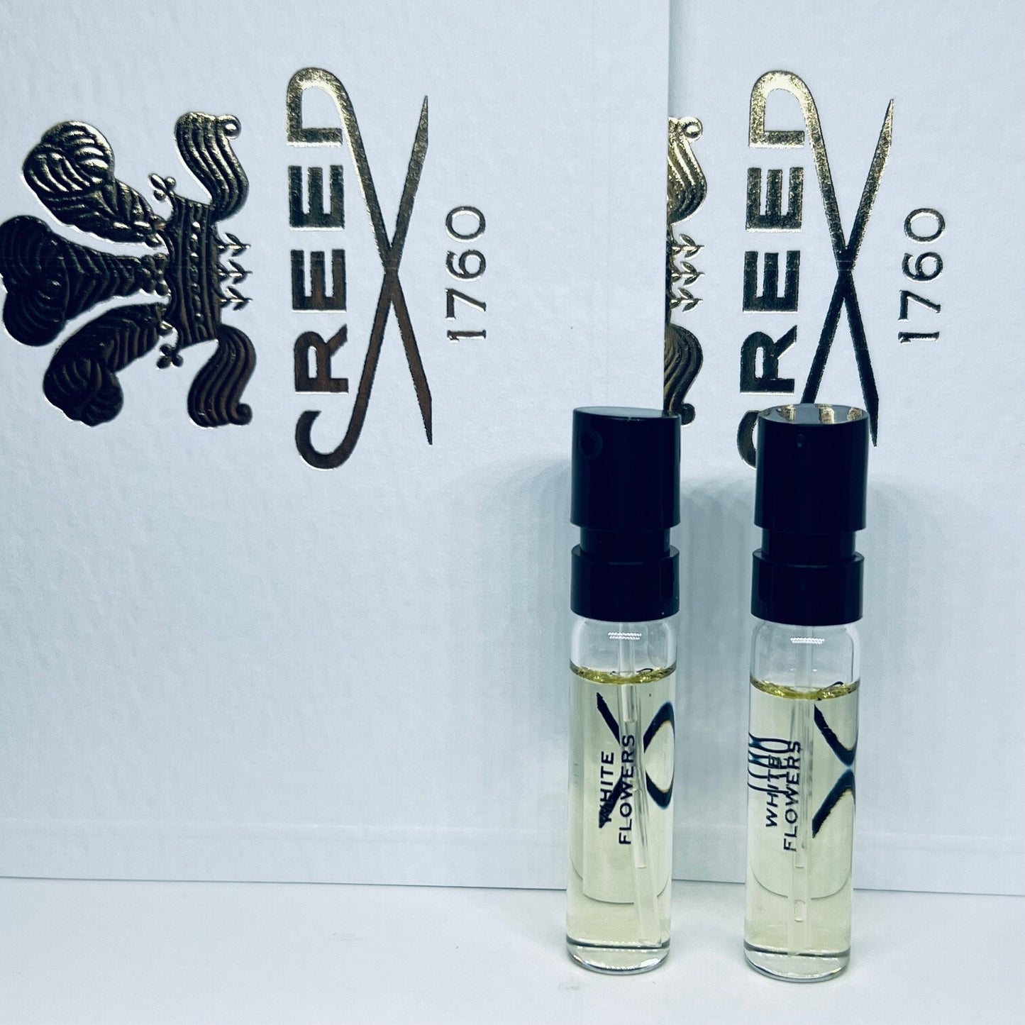 2 Creed White Flowers Eau de Parfum Perfume Sample Spray 2ml