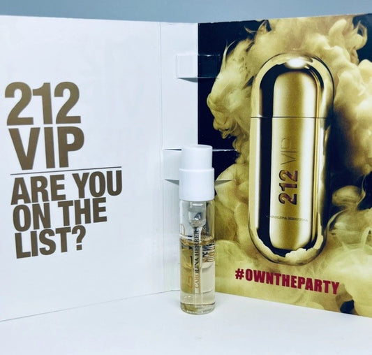 Carolina Herrera 212 VIP Eau de Parfum Sample Spray 1.5ml
