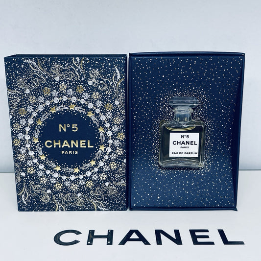 CHANEL N°5 EAU DE PARFUM Miniature Bottle 0.05 oz /1.5 ml Collectable LIMITED