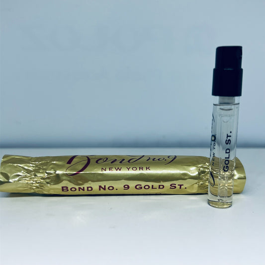 Bond No 9 Gold St. Eau de Parfum Sample Spray 1.7 ml New Release 2024