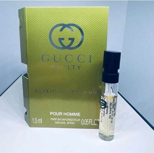 Gucci Guilty Elixir de Parfum Pour Homme Sample Spray1.5ml