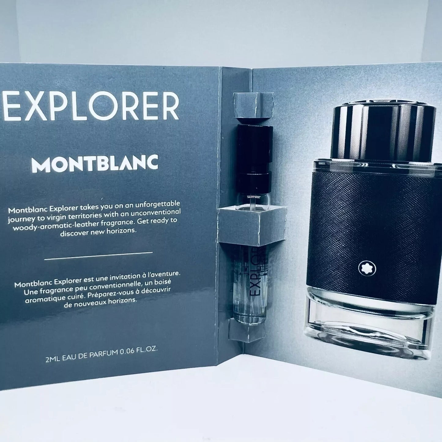 12 Montblanc Explorer Eau de Parfum For Men Sample Spray 2ml / 0.06oz