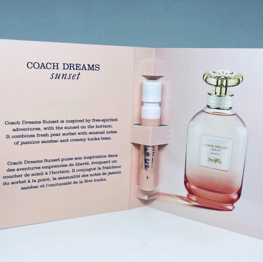 Coach Dreams Sunset Eau de Parfum Sample Spray 1.2ml