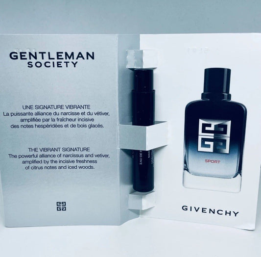 Givenchy Gentleman Society Sport Eau de Parfum Samples Spray 1ml / 0.03oz