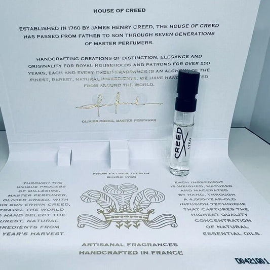 10x CREED Himalaya Eau de Parfum Official Card Sample Spray 1.7ml