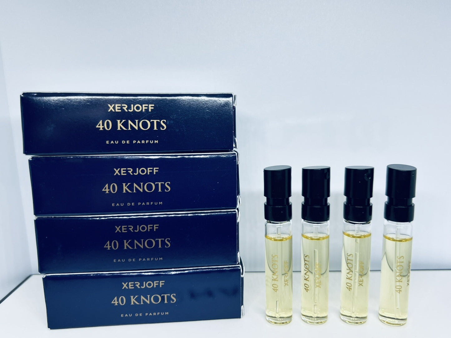 40 Knots By Xerjoff EDP 2ml/0.06oz x 4 Perfume Sample Spray