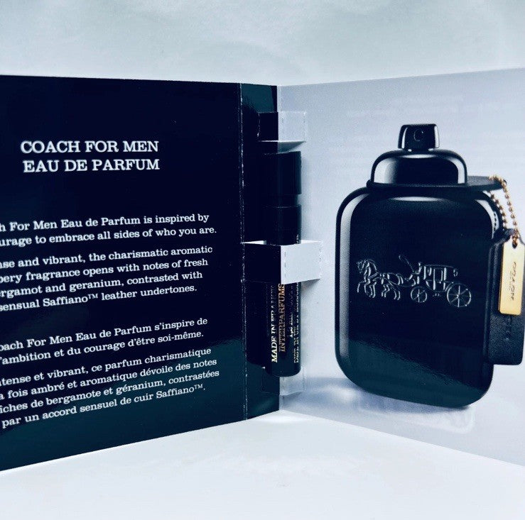 Coach For Men Eau de Parfum Sample Spray 1.2ml