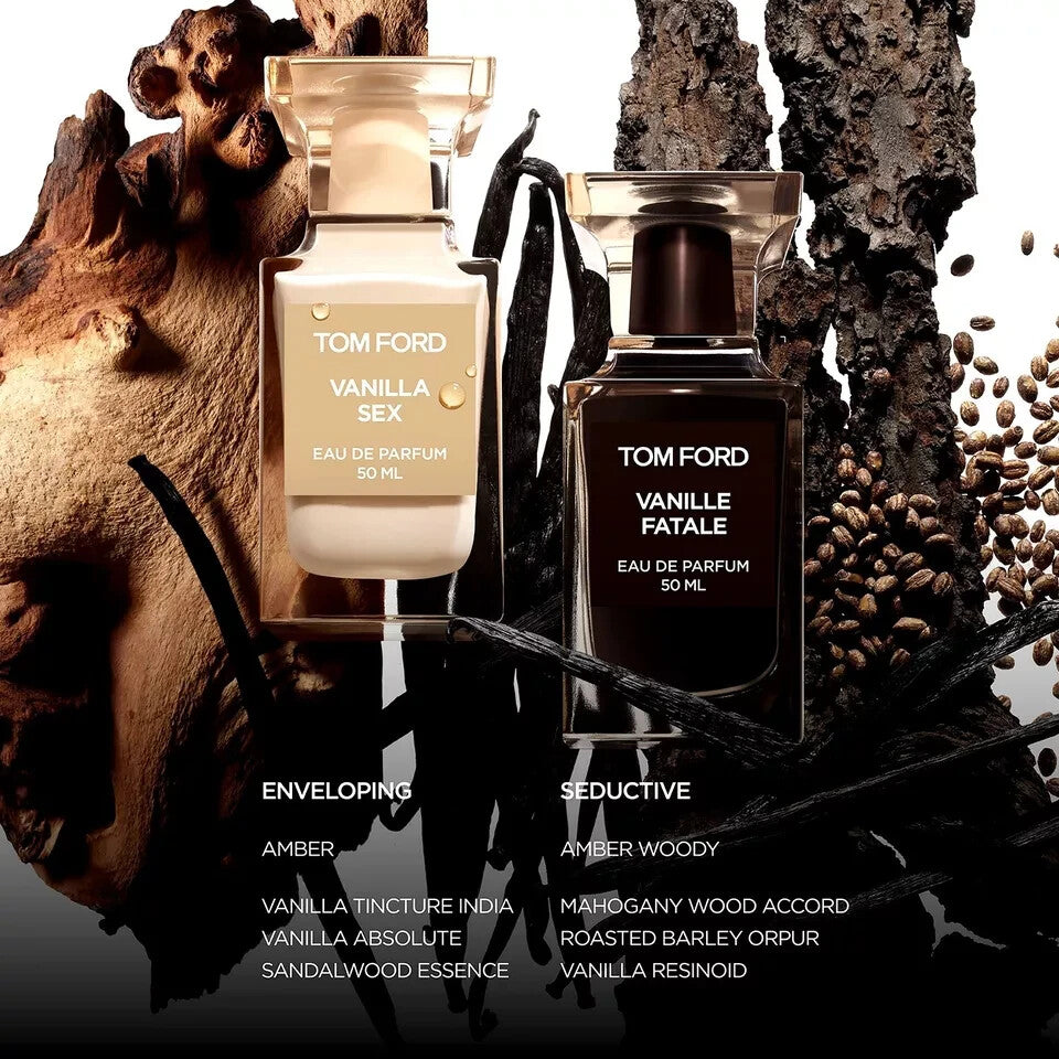TOM FORD Vanilla Sex & Vanilla Fatale EDP Sample Spray 2ml/0.07oz New Release