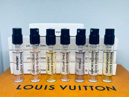 Louis Vuitton Les Extraits Perfume Collecction Discover Sample Set