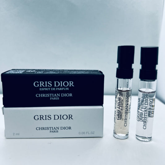 Christian Dior Gris Dior & Gris Dior Esprit de Parfum Sample Spray 1.2ml- 2ml