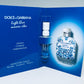 Dolce & Gabbana Lighe Blue Perfume Collection For Men Sample Spray 4pc Set