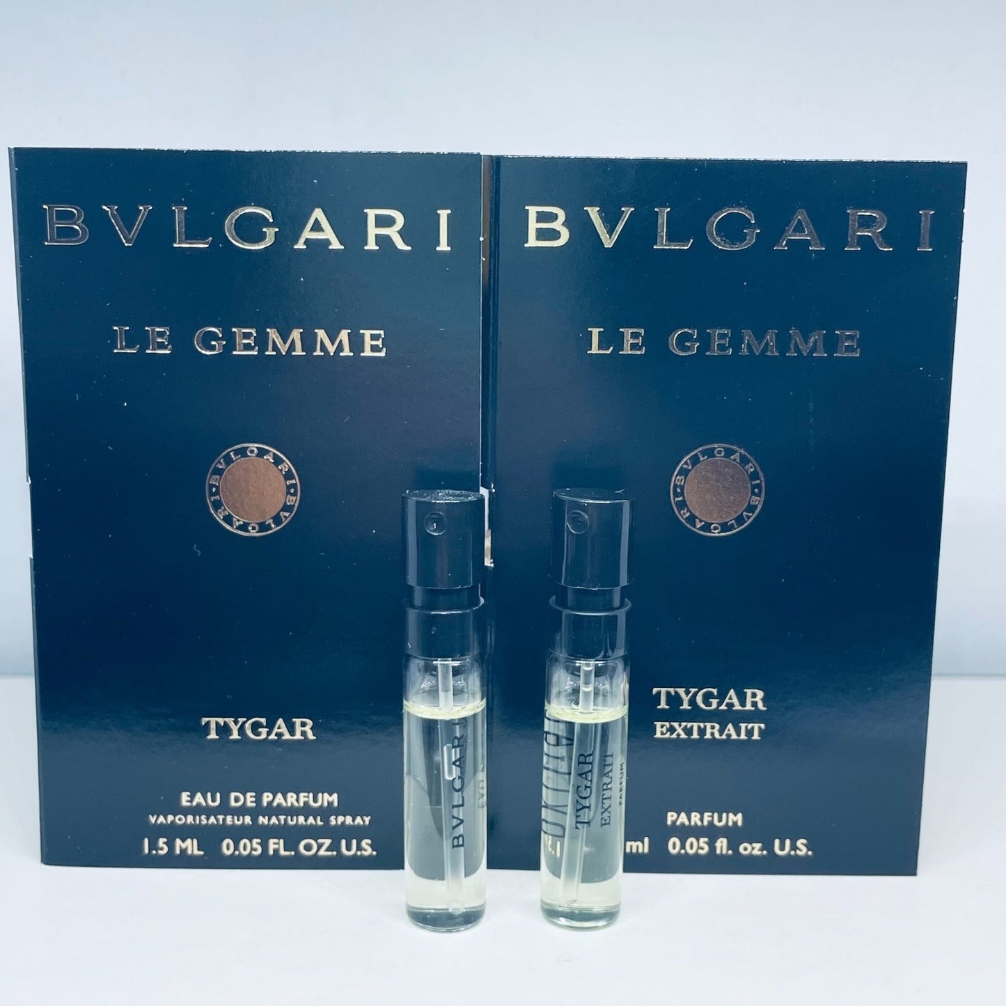 Bvlgari Le Gemme Tygar Eau de Parfum & Tygar Extrait Parfum 1.5ml x 2
