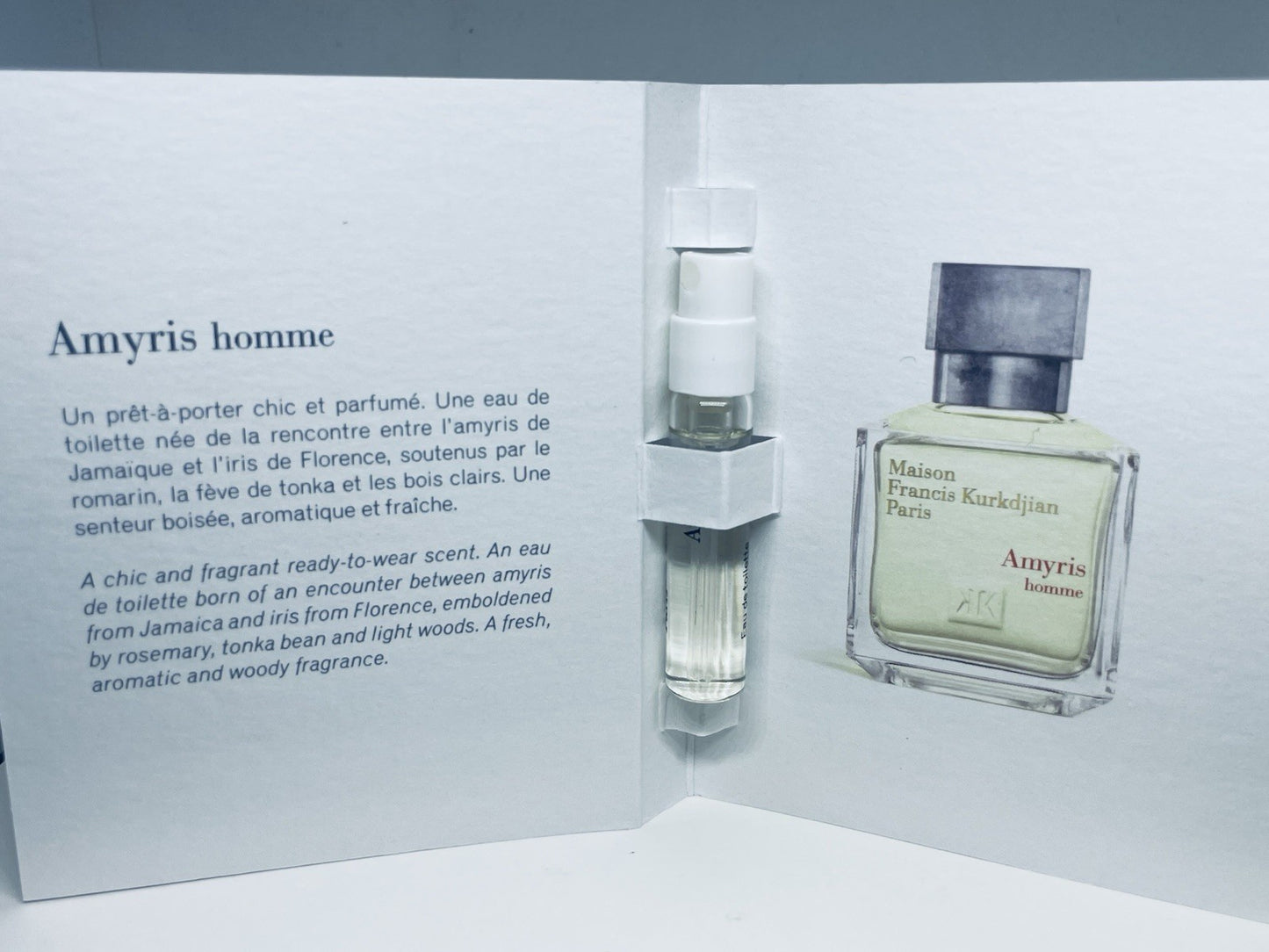Maison Francis Kurkdjian Men Perfume Collection Sample Spray 10pc Set