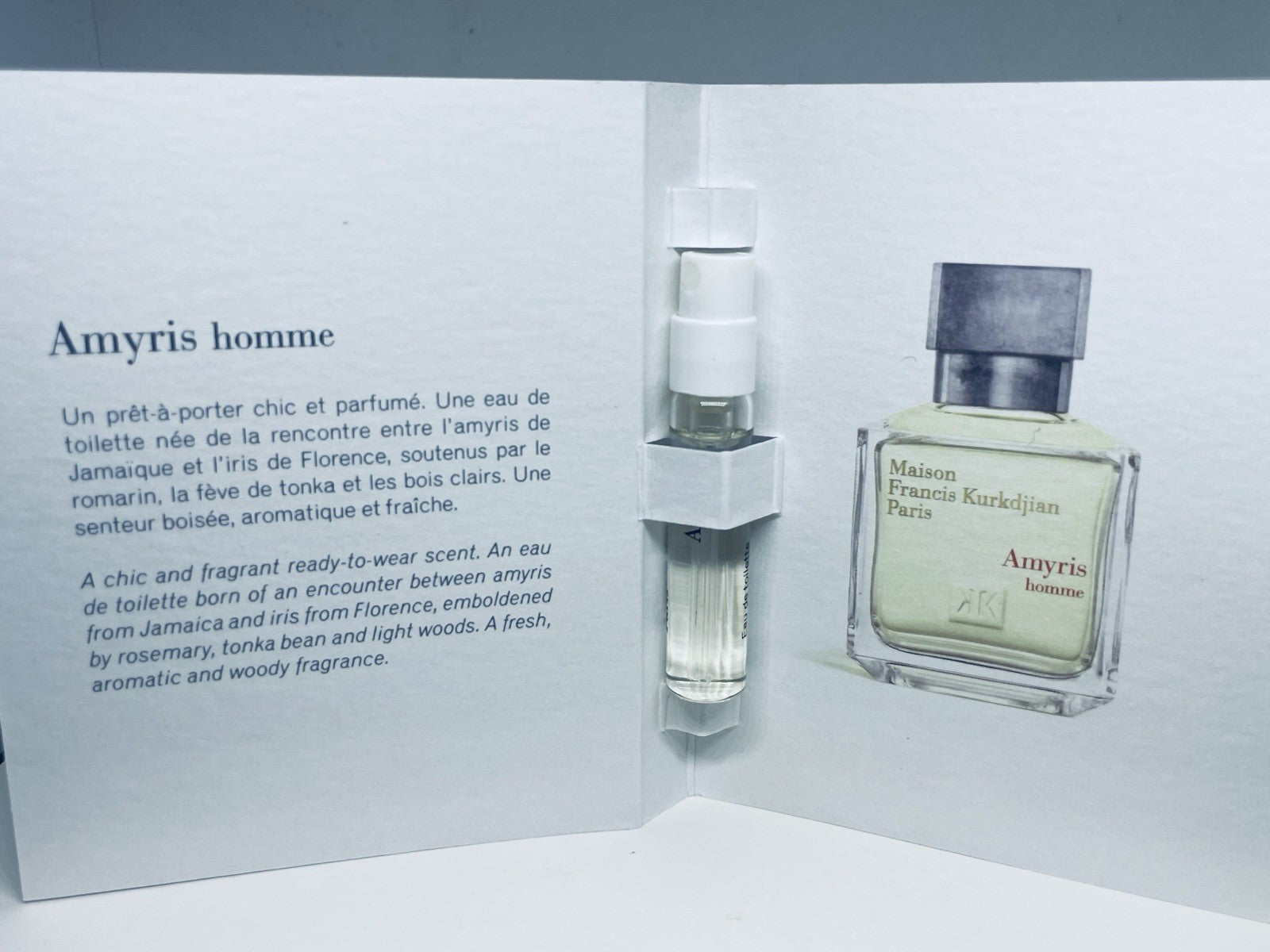 Maison Francis Kurkdjian Men Perfume Collection Sample Spray 10pc Set