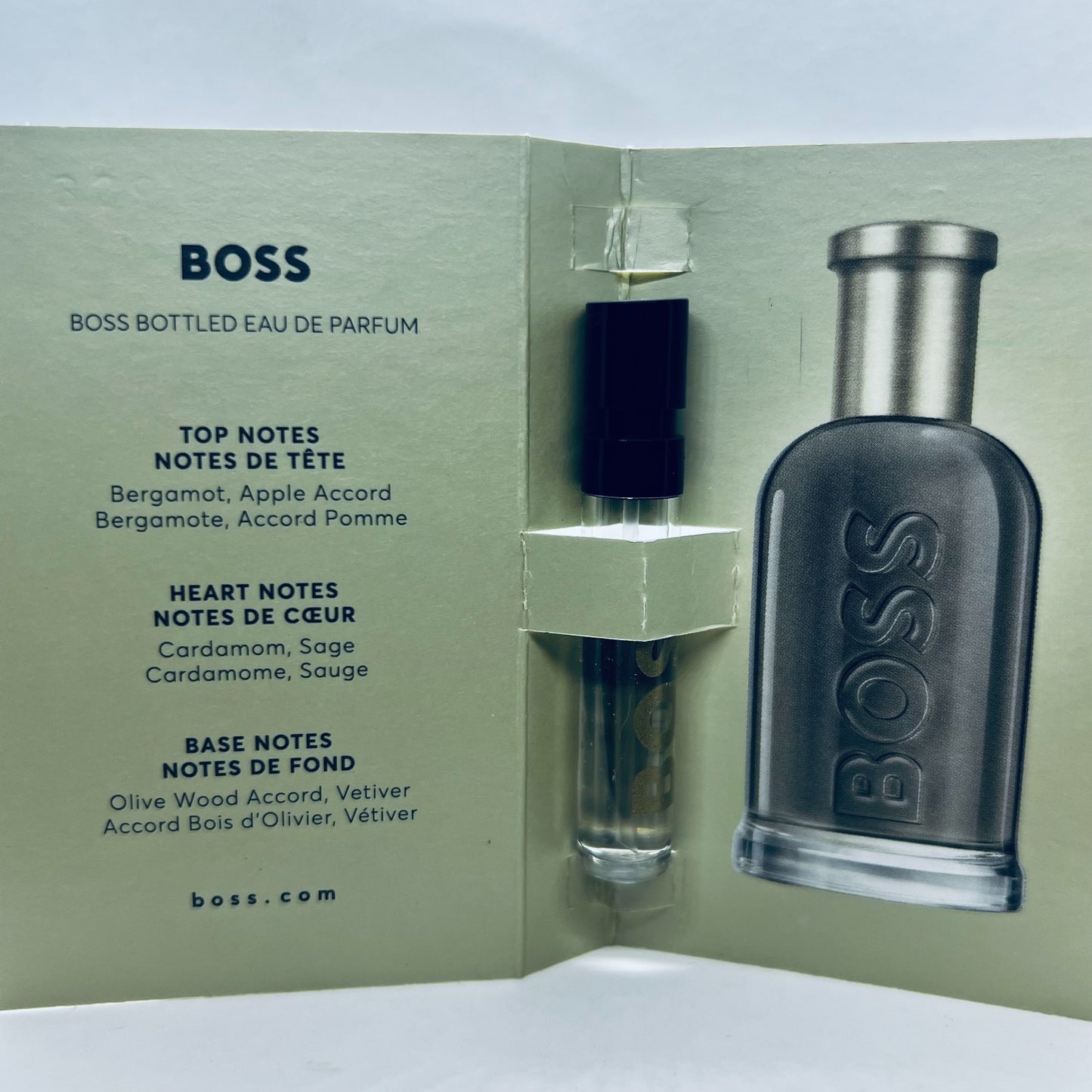 Hugo Boss Men Cologne Collection Sample Spray Vials 7pc Set