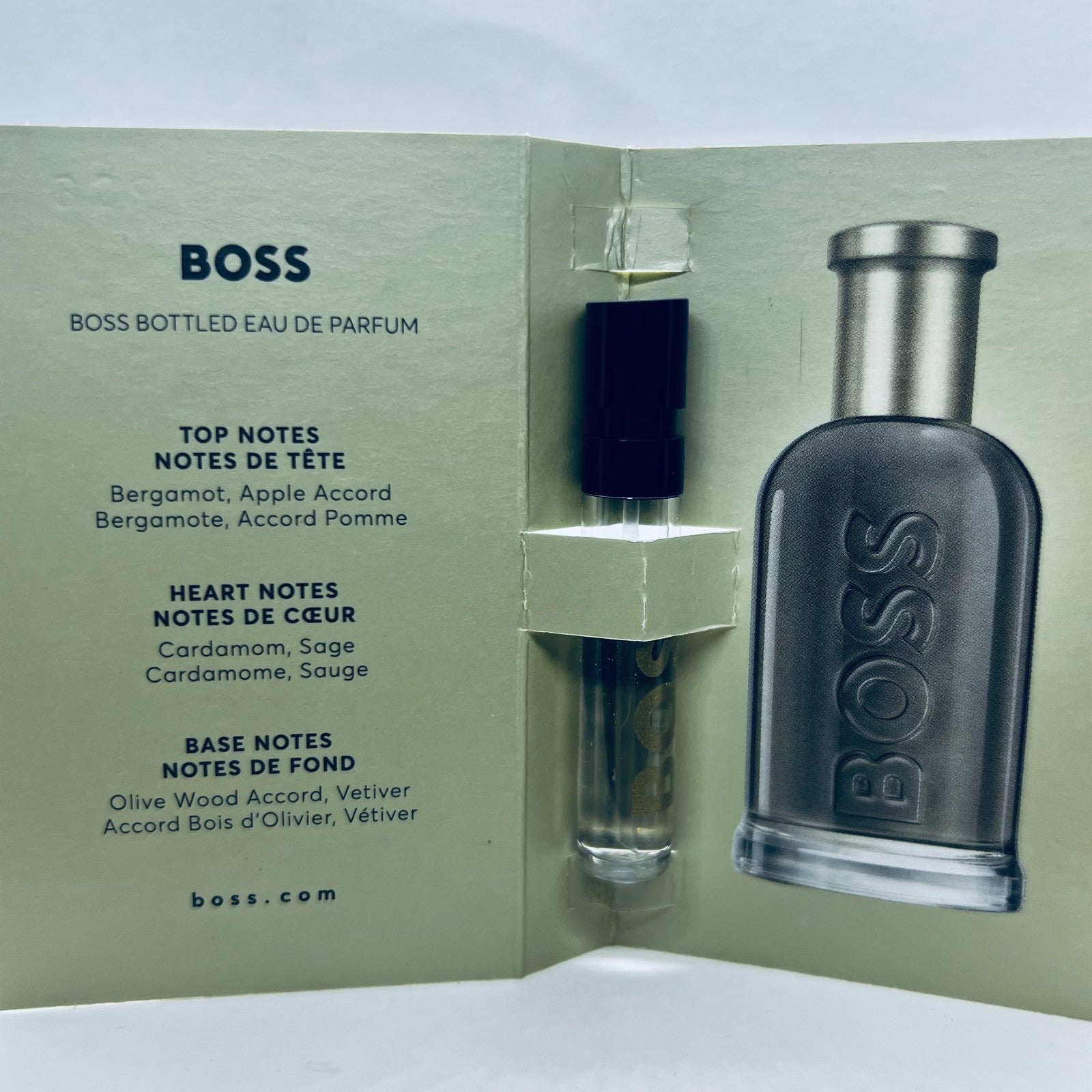 Hugo Boss Men Cologne Collection Sample Spray Vials 7pc Set