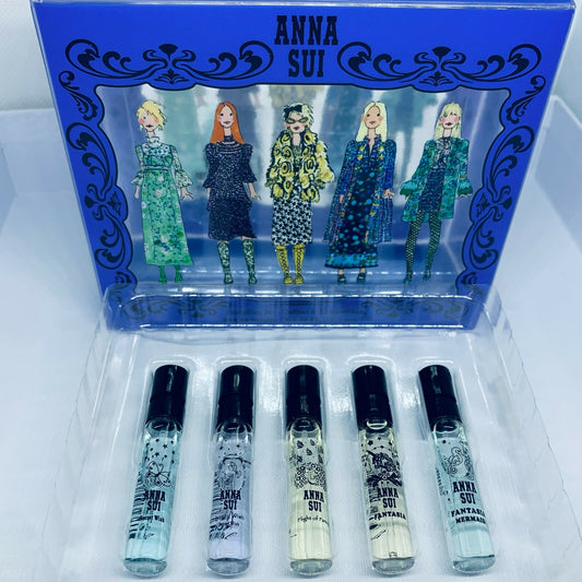Anna Sui Perfume Collection Sampling Gift Set 5 Piece x 2ml