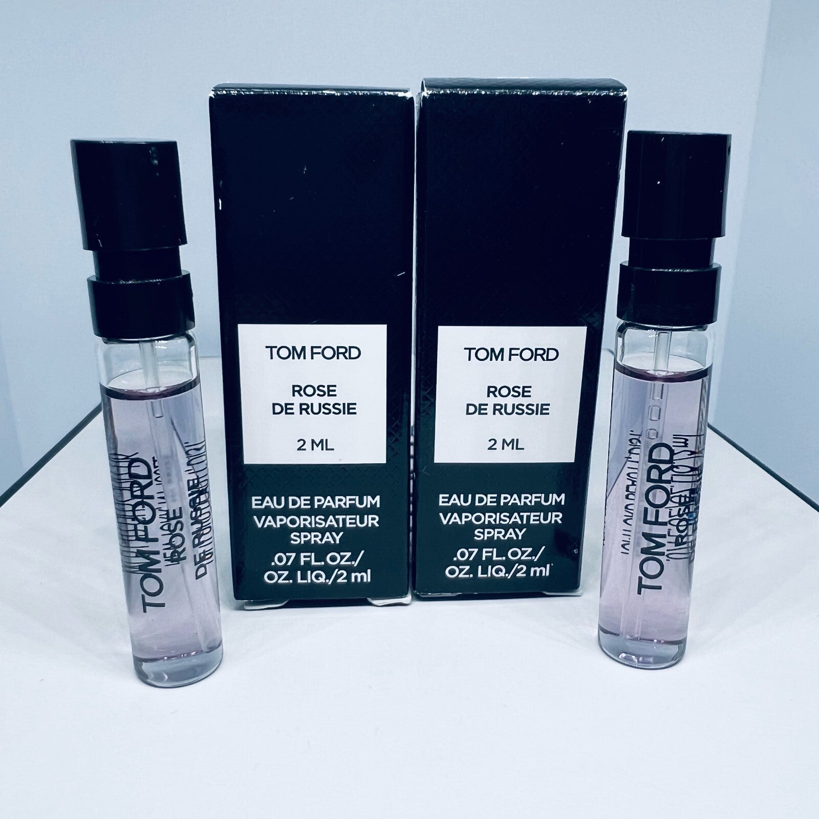 2 Tom Ford Rose de Russie Eau de Parfum EDP Sample Spray 2ml / 0.07fl.oz New