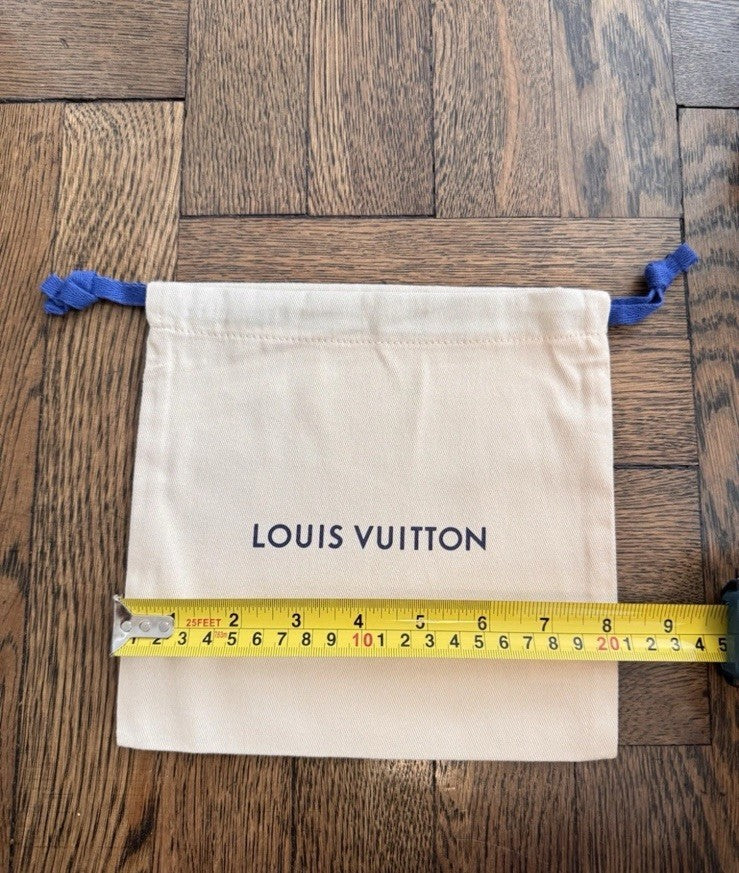 Authentic Louis Vuitton Drawstring Dust Bag