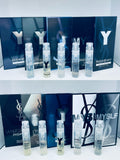 YSL  L’Homme Men Cologne Collection Sample Spray Vials 10pc Set