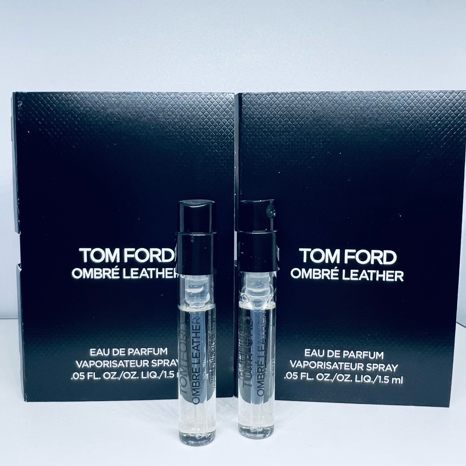 2 TOM FORD Ombre Leather Eau de Parfum EDP Sample Spray 1.5ml/0.05oz NEW