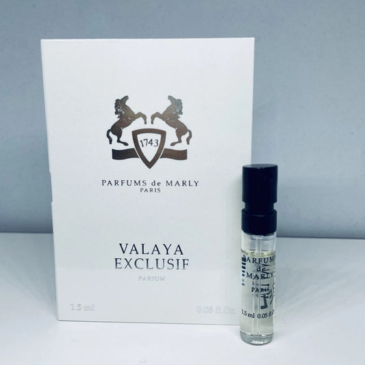 Valaya Exclusif By Parfums De Marly EDP Sample Spray 1.5ml New Release 2025