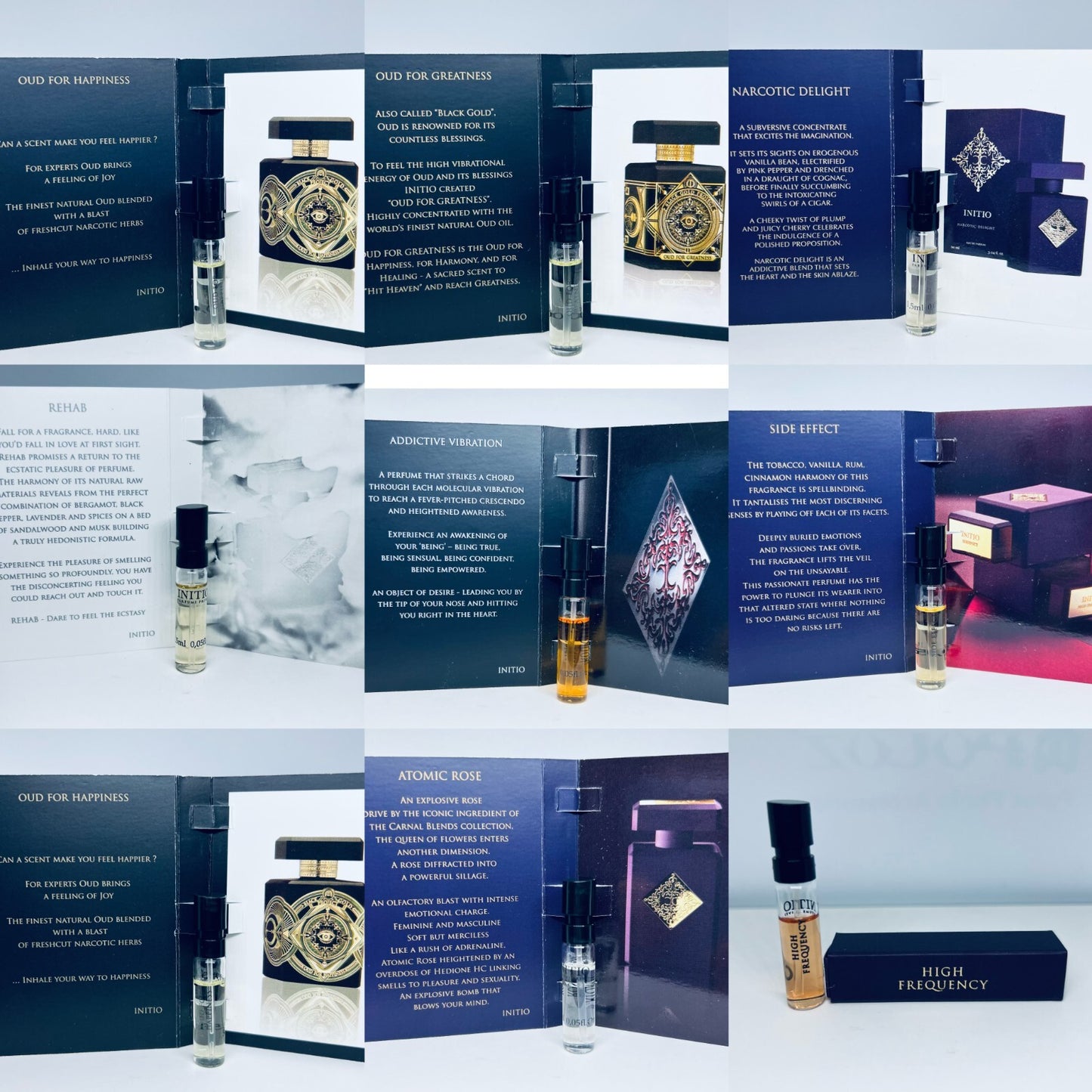 Initio Parfums Prives Sample Spray 1.5ml /0.05oz Choose Your Scent